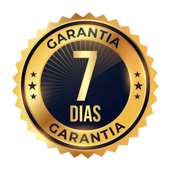 Sello de garantía de 7 días: satisfacción o reembolso